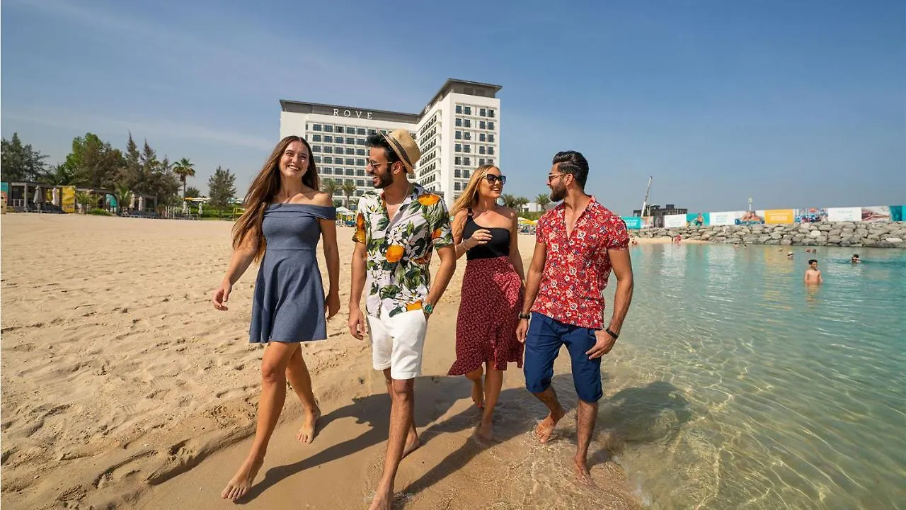Rove La Mer Beach, Jumeirah Dubai Förenade Arabemiraten